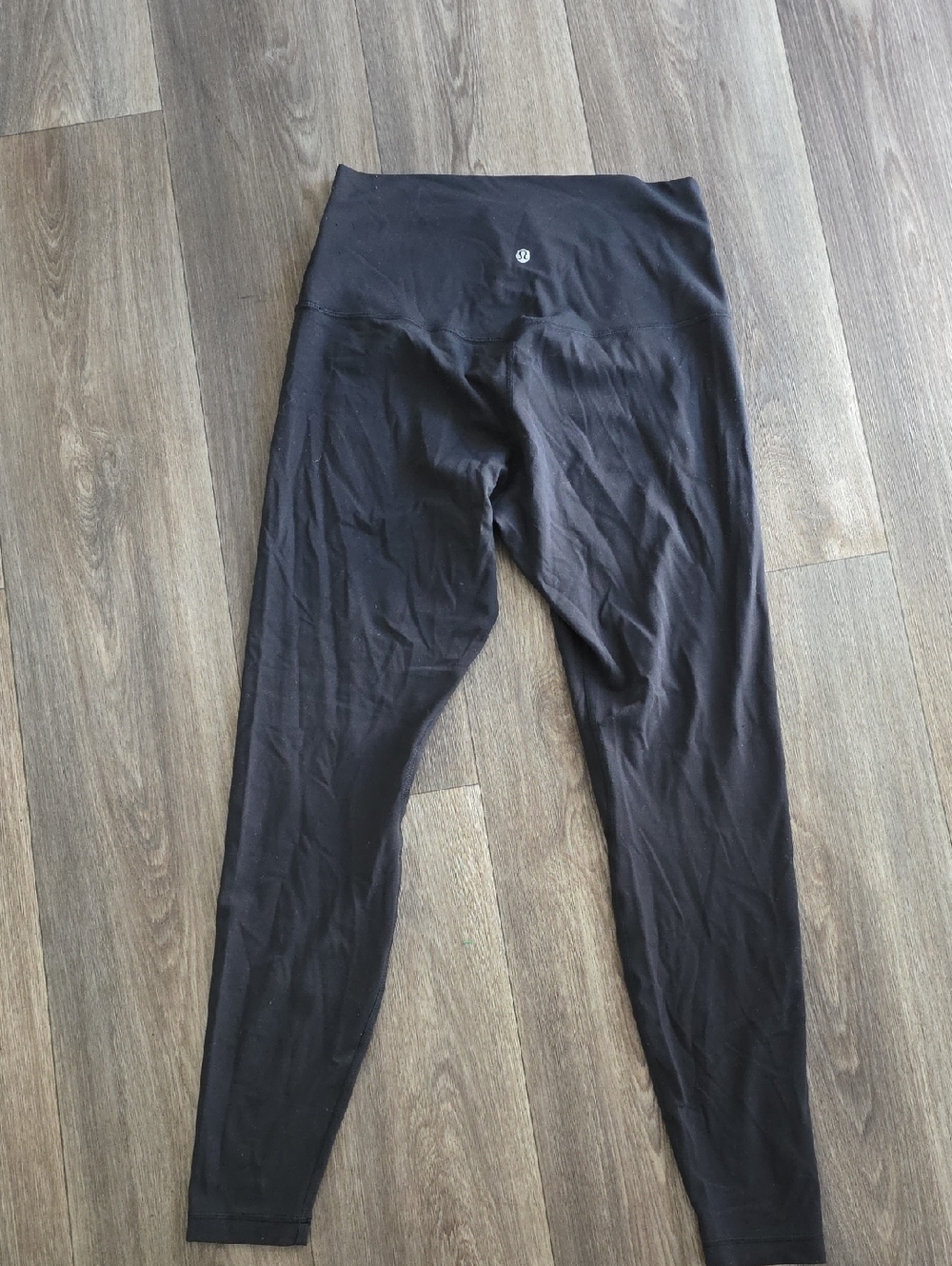 lululemon athletica Black High-Rise Leggings with Logo